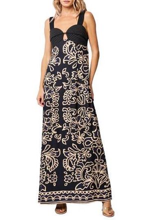 Ciebon Carini Sleeveless Maxi Dress in Black at Nordstrom Rack, Size X-Small