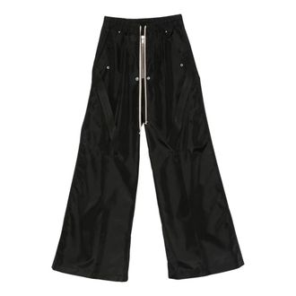 Rick Owens Rtw... - Heren - Wijde Broeken - Zwart - M - Nylon - Broeken