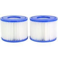 OEM Filtro Crezoo Vi Para Bestway, Filtro Para Jacuzzi, Filtro Para Piscina Paris, 2 Filtros - Crezuo