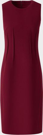 Akris Pintuck Wool-Crepe Dress