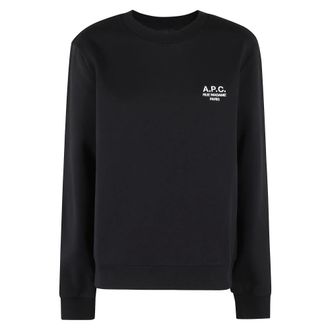 A.P.C. A.p.c., Dames, Sweatshirts & Hoodies, Zwart, Maat: XS Katoen