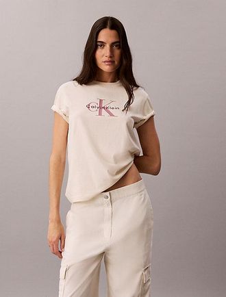Calvin Klein Monogram T-shirt met logo