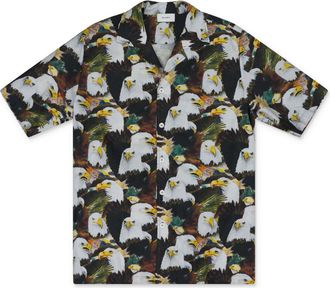 Rhude Multicolor Truck Stop American Eagle Button Up