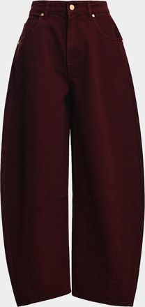 Essentiel Kokos Barrel-Leg Denim Jeans