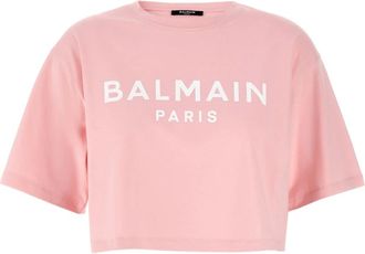 Balmain Mujer, Camisetas, Rosa, Talla: M