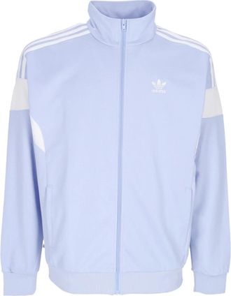 adidas Blue Dawn Zip-Through Sweatshirt - Heren - Sportshirts - Blauw - XL - Katoen - Fitness