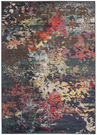 Safavieh Alfombra marr&oacute;n/azul 122 x 170 cm