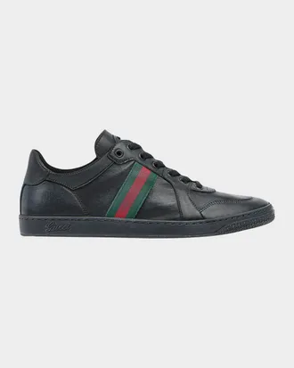 Gucci Men & apos;s Coda Leather Low-Top Sneakers