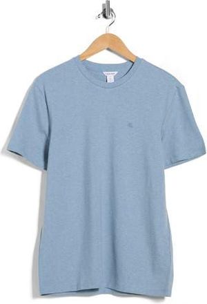 Calvin Klein Classic Fit Heathered Stretch Cotton Piqu&eacute; T-Shirt in Faded Denim at Nordstrom Rack, Size Xx-Large