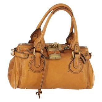 Chlo&eacute; Pre-owned Handbags, female, Brown, Size: ONE SIZE Pre-owned Hand Bag