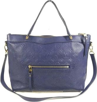Louis Vuitton Pre-owned Monogram Empreinte Tote Bag - Dames - Vintage Shopper - Paars - ONE Size - Leer - Vintage