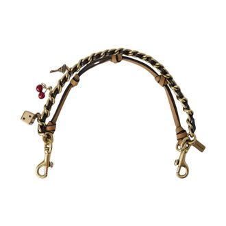 Coach Keyrings, female, Brown, Size: ONE SIZE Swag Bag Charm