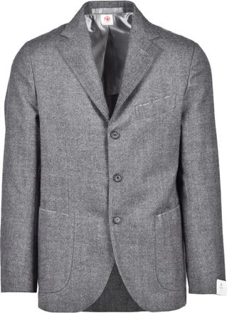 LUIGI BORRELLI NAPOLI jasje - Heren - Blazers - Grijs - XL - Wol - Jassen