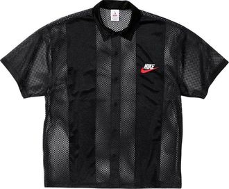 SUPREME x Nike Mesh S/S Shirt Black SUP-SS24-166