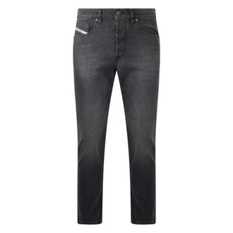 Diesel Slim-fit Jeans, male, Black, Size: W30 Slim-fit Jeans