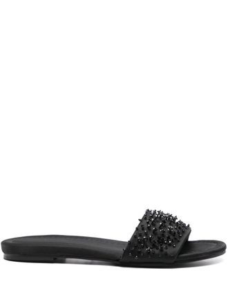 Fabiana Filippi Sandali slides Duchesse - Nero