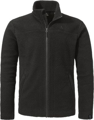 Sch&ouml;ffel Circ Fleece Jk Style Purga - Heren - Sweatshirts & Hoodies - Zwart - Maat: 2XL Fleece
