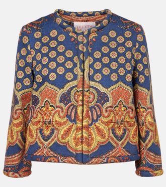 Valentino Voyage Imaginaire cotton jacket