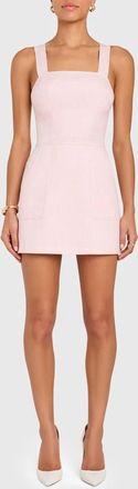 Amanda Uprichard Ace Tweed Mini Dress In Pink