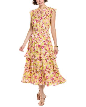 Allison Allison Misha Midi Dress