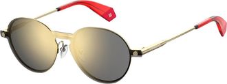 Polaroid PLD 6082/G/CS J5G/LM Mens Sunglasses Gold Size 51