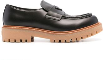 Prada Leather Loafers - Mens - Calf Leather/Rubber