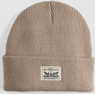 Levi's Berretto con toppa - Uomo - One Size - Neutral / Fungi