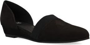 Eileen Fisher Ida dOrsay Flat in Black at Nordstrom Rack, Size 9
