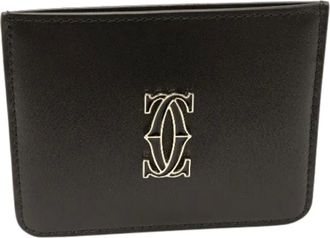 Cartier Pre-owned Wallets, female, Black, Size: ONE SIZE Pre-owned Vintage Wallet
