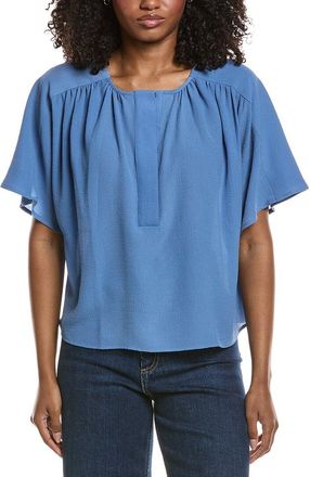 Vince Camuto Shirring-Front Blouse