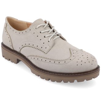 Journee Collection Women & apos;s Claudiya Medium and Wide Width Oxford