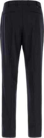 Pantaloni Torino Mens Midnight Blue Stretch Wool Pant Pantaloni Trousers