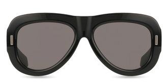 Ferragamo SF2029SE 001 Womens Sunglasses Black Size 57