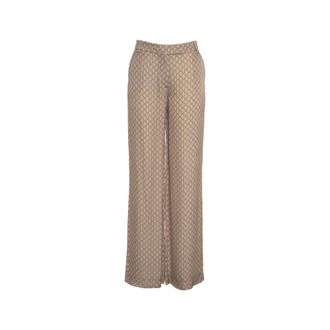 Guess Wide Trousers, female, Beige, Size: 2XS Elegant Wide-Leg Palazzo Pants Beige