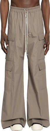 Rick Owens Temple Cargobelas in Cotton Poplin