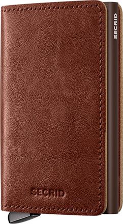 Secrid Premium Slimwallet+ Basco in Whiskey at Nordstrom