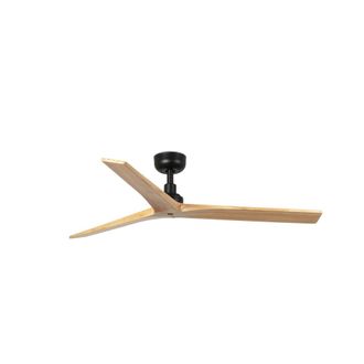 Faro Barcelona Ventilador sin luz madera de pino pino 125x125x24 cm