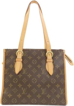 Louis Vuitton Pre-owned Shoulder Bags, female, Brown, Size: ONE SIZE Pre-owned Popincourt Haut Handbag