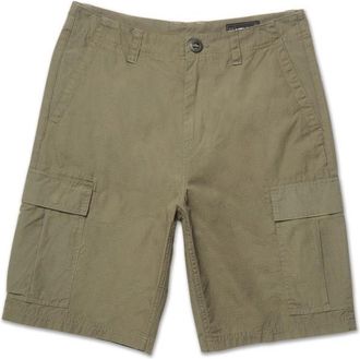 Volcom Strange Tripper Cargo Short 22 Shorts f&uuml;r Herren | oliv