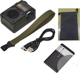 OEM Radio Port&aacute;til De Onda Corta Am/fm/sw/wb, Receptor De Bolsillo Retro, Miniradio Recargable