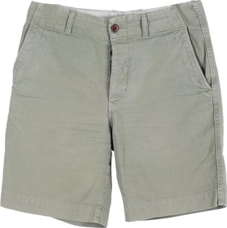 Mr P. Rechte shorts van Mr. P in groene katoen
