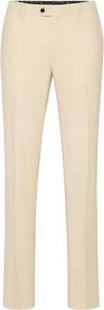 Billionaire Boys Club Broeken - Heren - Slim Fit Broeken - Beige - 4XL - Leer - Broeken