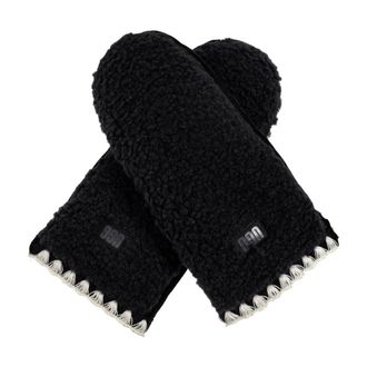 UGG Gloves, female, Black, Size: L/XL Gloves with logo