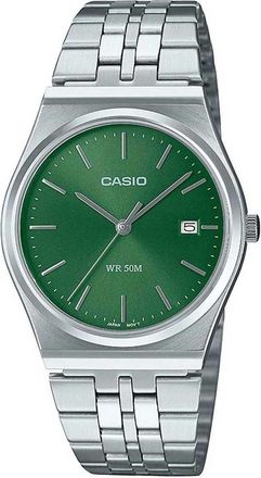 Casio Collection Unisexs Silver Watch MTP-B145D-3AVEF Stainless Steel - One Size