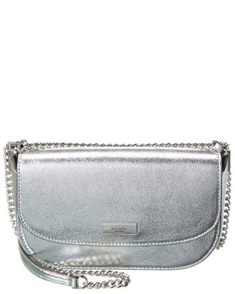 Kate Spade New York Kate Spade New York Krista Metallic Leather Chain Flap Crossbody