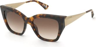 Nina Ricci SNR487 0745 Womens Sunglasses Tortoiseshell Size 54