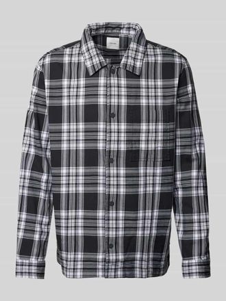 Calvin Klein Regular Fit Hemdjacke mit Brusttasche in Black, Gr&ouml;&szlig;e XL