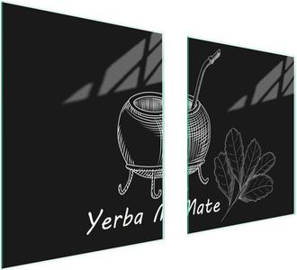 OEM Placa Protectora De Vidrio Para Estufa 85x52 Yerba