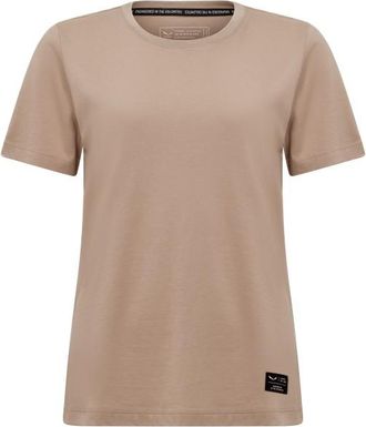Salewa Eagle Logo Patch T-Shirt T-Shirt für Damen | beige/braun