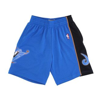 Mitchell & Ness Sportswear, male, Blue, Size: XL NBA Swingman Basketball Shorts